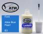 Preview: Ford, Atlas Blue Pearl, B3: 20ml Lackstift, von ATW Autoteile West.